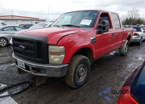 2010 Ford F-250 Cabela's/King Ranch/Lariat/Xl/Xlt z USA, uszkodzony, nr VIN 1FTSW2B55AEB37015